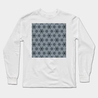 Engine Gear Pattern Long Sleeve T-Shirt